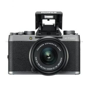Fujifilm X-T100 Argent foncé + Objectif XC 15-45 mm f/3.5-5.6 OIS PZ